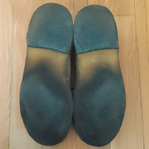 Clarks Desert Boots Tan Crepe Sole Leather Men's 11 - Picture 6 of 9